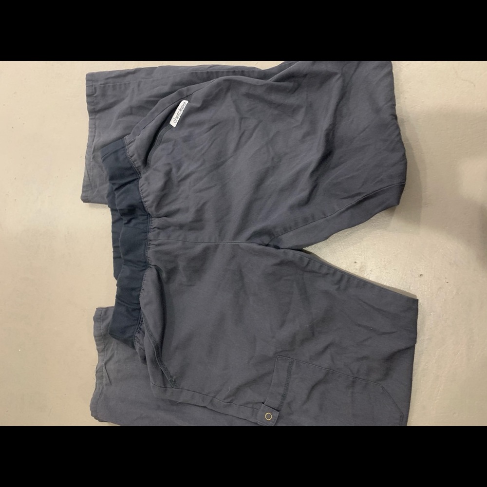 Cherokee pewter scrub pants